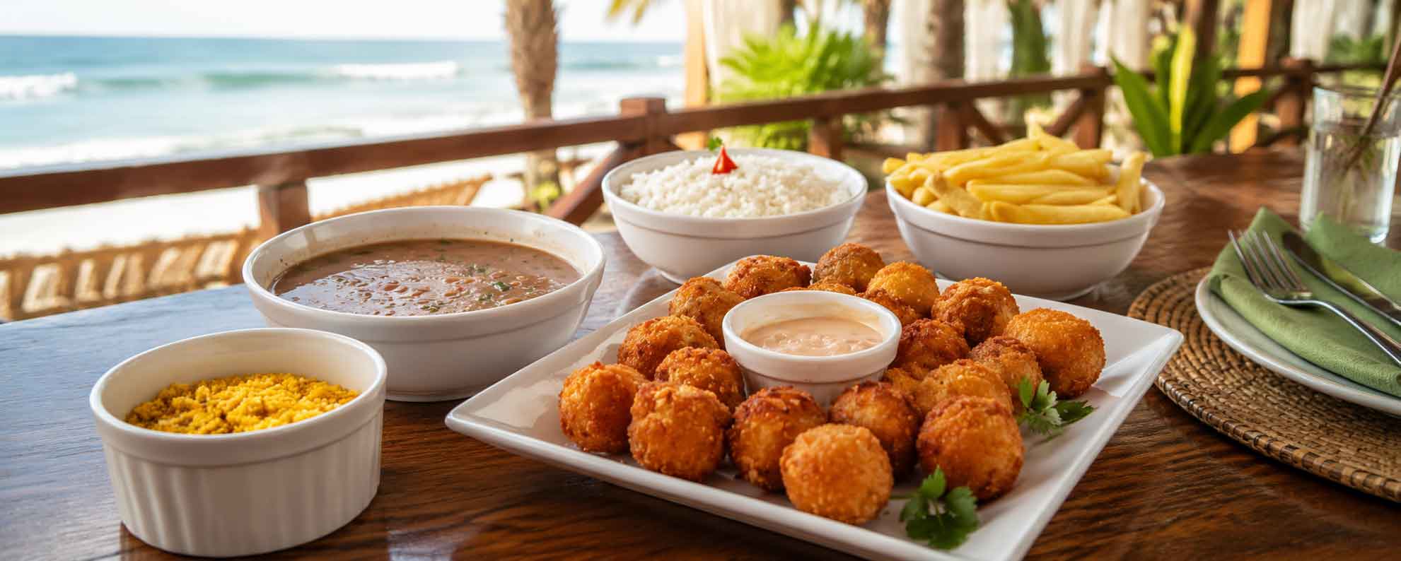 Gastronomia Ã  beira-mar no O Kaiz La Cuisine